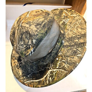 Mossy Oak Camouflage Hat Safari sun Fishing One Size Fits Most Summer outdoors